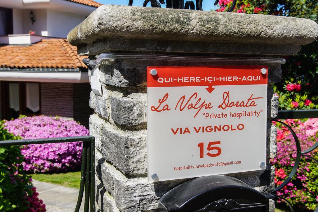 스트레사 La Volpe Dorata B&B 외부 사진
